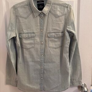 American Eagle Outfitters Jean Shirt